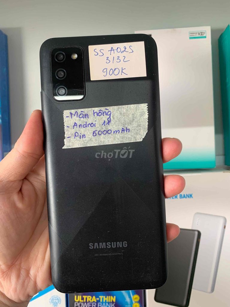 Samsung A02s 32GB Đen. Mua bán Điện thoại tại Quận Ninh Kiều Cần Thơ được đăng bởi Kim Ánh hình 1