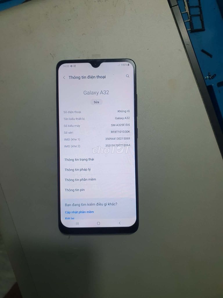 Samsung Galaxy A32 128GB Trắng. Mua bán Điện thoại tại Huyện Hóc Môn Tp Hồ Chí Minh được đăng bởi Mai Huynh Ngo hình 1