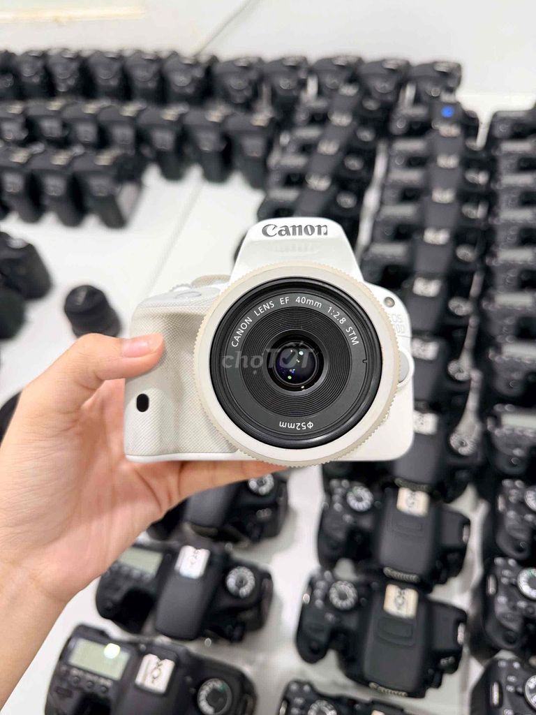 Máy ảnh Canon EOS 100D Trắng EF 40mm. Mua bán Máy ảnh, Máy quay tại Quận Phú Nhuận Tp Hồ Chí Minh được đăng bởi Khánh máy ảnh top 1 hình 1