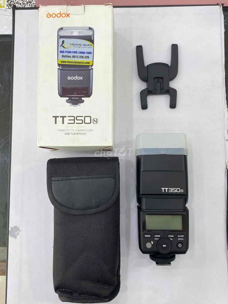 Đèn flash Godox TT350N Nikon Like new Đen. Mua bán Máy ảnh, Máy quay tại Quận 3 Tp Hồ Chí Minh được đăng bởi Máy ảnh cũ hình 1
