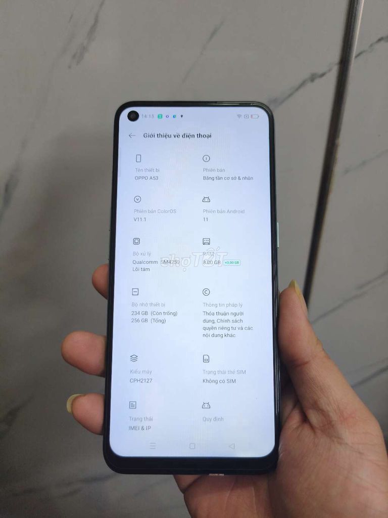 OPPO A53 256GB Xanh ngọc. Mua bán Điện thoại tại Quận Hoàng Mai Hà Nội được đăng bởi nguyễn dũng hình 1