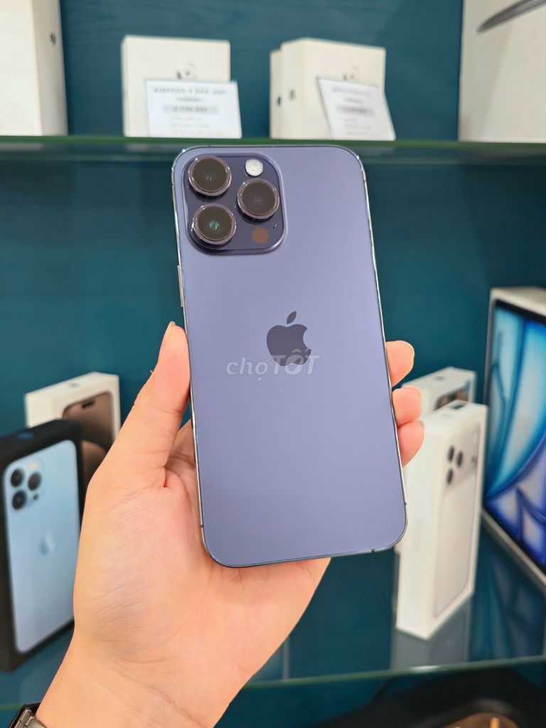 iPhone 14 Pro Max 128GB Tím VN/A Zin Nguyên Bản. Mua bán Điện thoại tại Quận Phú Nhuận Tp Hồ Chí Minh được đăng bởi TYMO Việt Nam hình 1