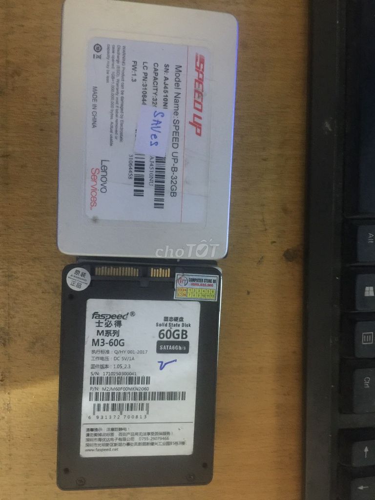 Bán SSD 64G và 32G Bán cả lô 10 chiếc. Mua bán Linh kiện (RAM, Card...) tại Thị xã Từ Sơn Bắc Ninh được đăng bởi Uy Nguyễn Thái hình 1