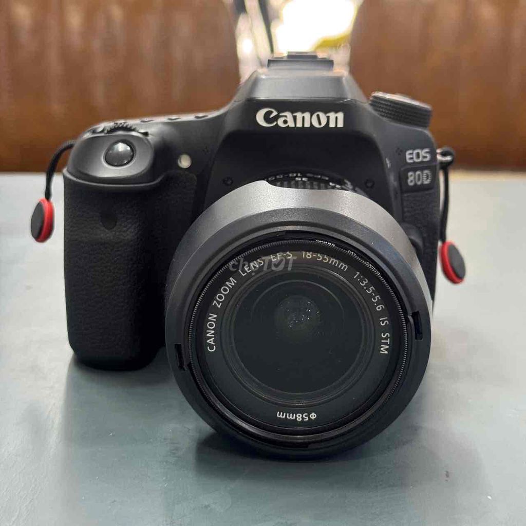 Máy ảnh Canon 80D kèm lens kit stm. Mua bán Máy ảnh, Máy quay tại Quận 5 Tp Hồ Chí Minh được đăng bởi Phan Thế Phong  hình 1