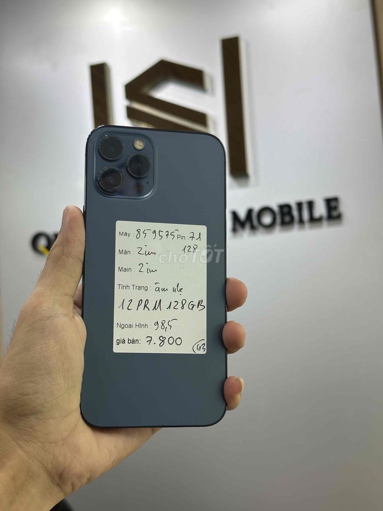12 Pro Max 128GB Xám/ BAO NỢ XẤU. Mua bán Điện thoại tại Quận 12 Tp Hồ Chí Minh được đăng bởi Sang Mobile hình 1