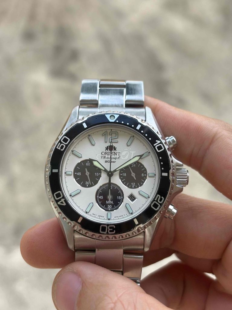 Orient Mako Nam Thép Không Gỉ 42mm. Mua bán Đồng hồ tại Thị xã Sơn Tây Hà Nội được đăng bởi Nguyễn xuân vị hình 1