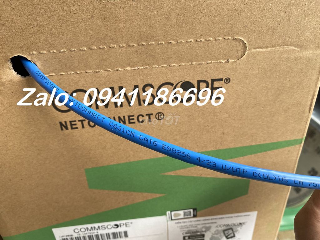 Cáp mạng Cat6 UTP COMMSCOPE PN 1427254-6