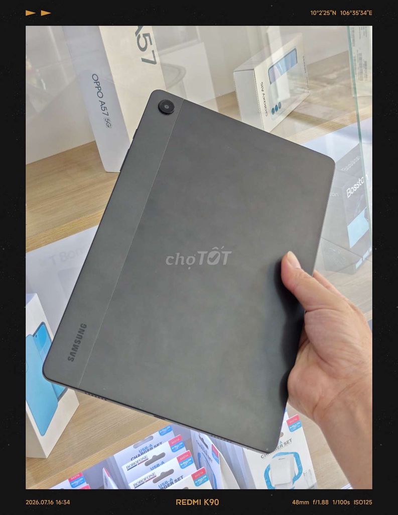 Samsung Tab A9+ 5G Đen 99%. Mua bán Máy tính bảng tại Huyện Ba Tri Bến Tre được đăng bởi Di Động 35 Ba Tri hình 1