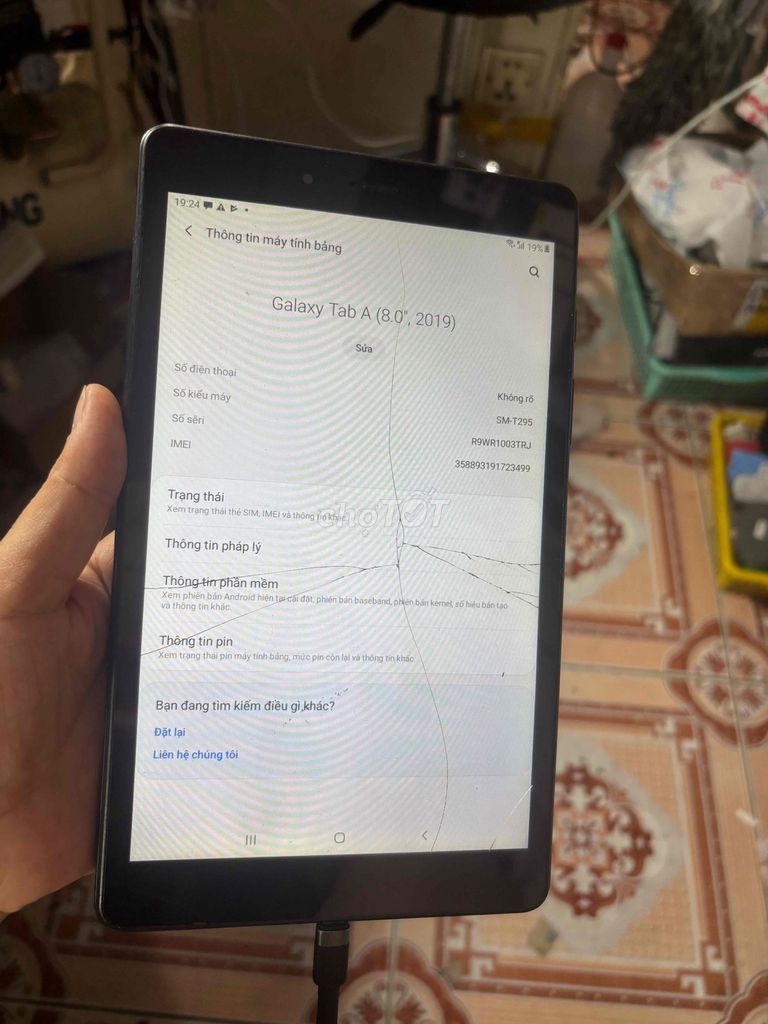 Samsung Galaxy Tab A (8.0, 2019) 32GB Đen. Mua bán Máy tính bảng tại Quận Bình Tân Tp Hồ Chí Minh được đăng bởi Đường Minh hình 1