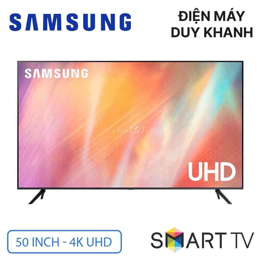 SMART TIVI 4K SAMSUNG 50AU7002:GIÁ RẺ: BH 14 THÁNG