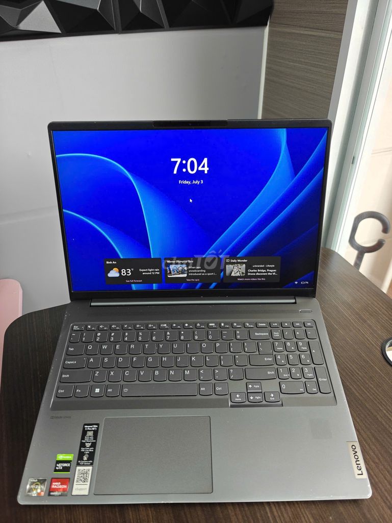 Lenovo Ideapad Slim Ryzen 5 16GB/512GB 16 inch Xám. Mua bán Laptop tại Thành phố Thuận An Bình Dương được đăng bởi Dat Banker Xuan hình 1