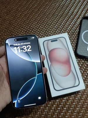 Iphone 15 thường 256g Bảo Hành FPT đến 03/10/2026. Mua bán Điện thoại tại Huyện Chương Mỹ Hà Nội được đăng bởi Nguyễn Văn Mai 