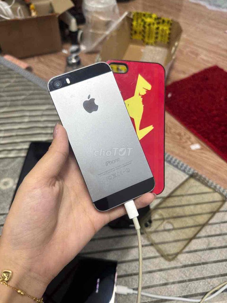 5s,16g,mất vân,ám nhẹ,ios 12,lỗi cam trước. Mua bán Điện thoại tại Thành phố Thủ Dầu Một Bình Dương được đăng bởi Phước Mobile hình 1