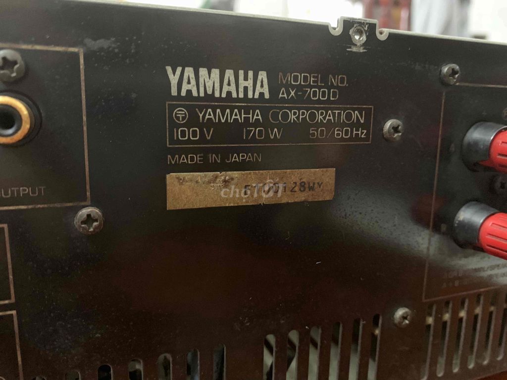 amply Yamaha AX-700d có cổng Quang. Mua bán Tivi, Âm thanh tại Quận Tân Bình Tp Hồ Chí Minh được đăng bởi Audio Zalo  hình 6