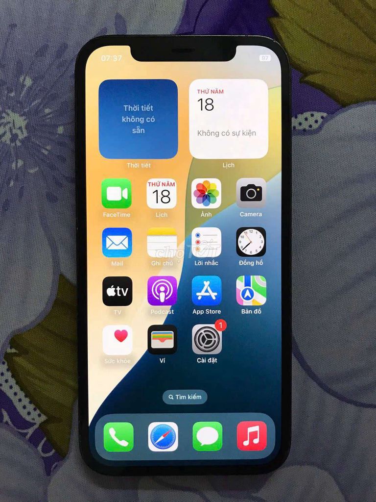 iPhone 12 Pro quốc tế 128gb pin 73% màn rin đẹp ạ. Mua bán Điện thoại tại Thành phố Mỹ Tho Tiền Giang được đăng bởi QUÍT ĐƯỜNG SIÊU NGỌT  hình 1