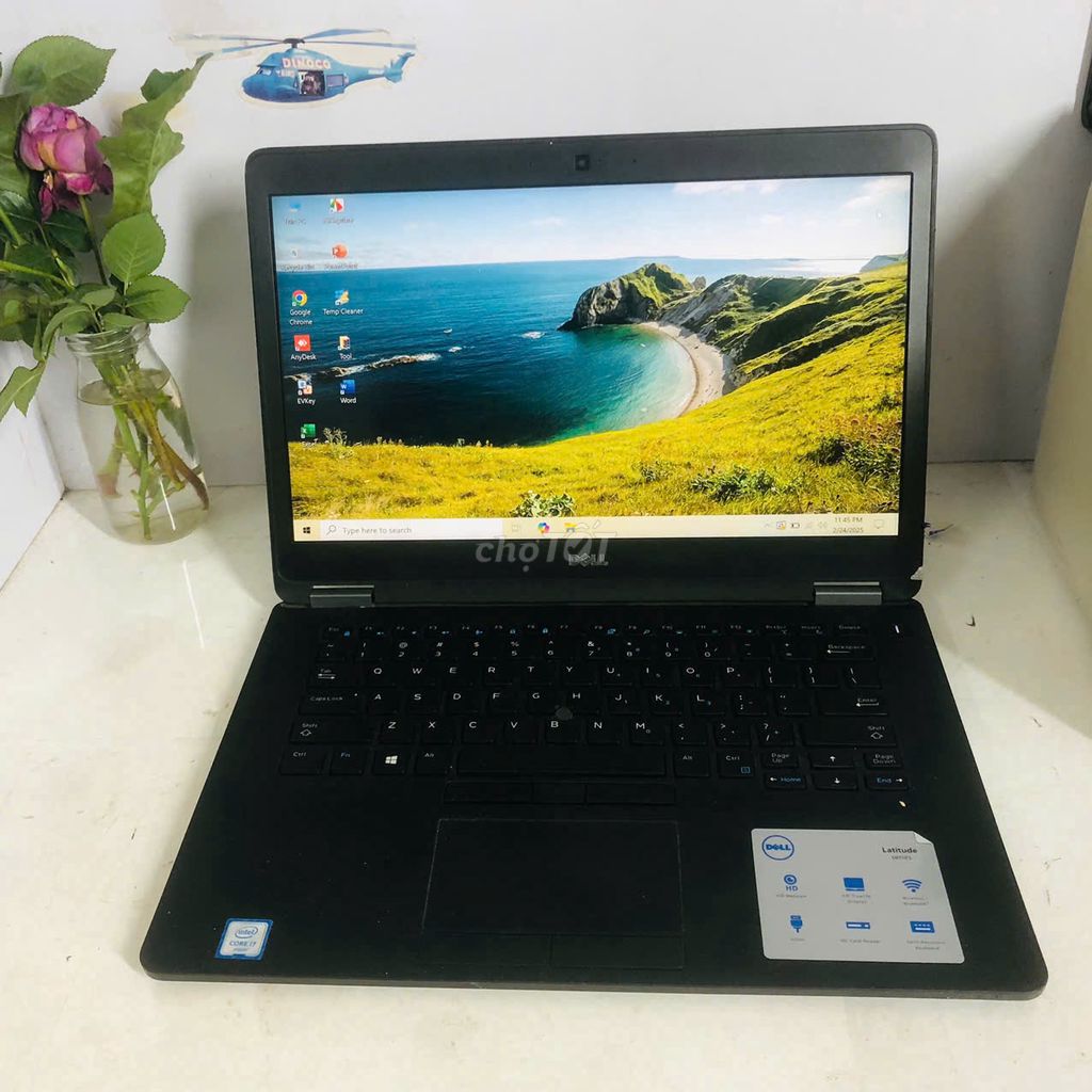 Dell Latitude E7470 Core i7-6600U 8GB, 256GB- Khỏe