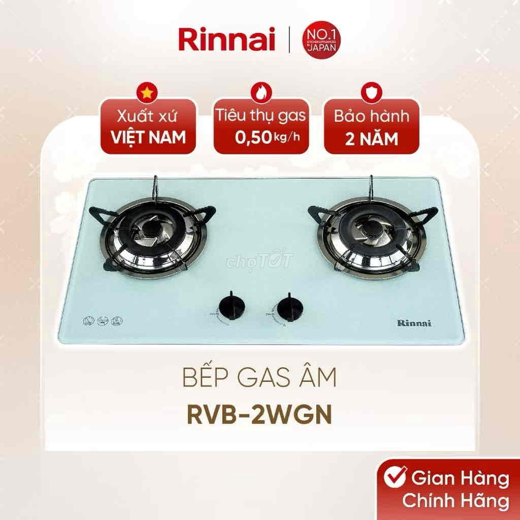 Bếp gas âm Rinnai RVB-2WGN. Mua bán Bếp, lò, đồ điện nhà bếp tại Huyện Xuyên Mộc Bà Rịa - Vũng Tàu được đăng bởi Kim phụng hình 1