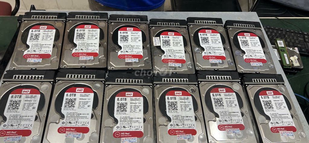Ổ cứng Western Digital WD Red 6TB. Mua bán Linh kiện (RAM, Card...) tại Quận Tân Phú Tp Hồ Chí Minh được đăng bởi Vtech hình 1