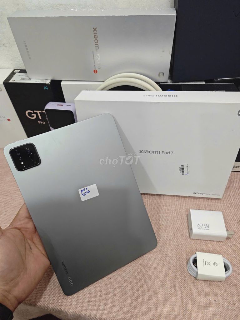 Xiaomi Pad 7 8/256G Bạc Fulbox có ship COD. Mua bán Máy tính bảng tại Quận Hoàng Mai Hà Nội được đăng bởi Trần Ngọc Hiếu hình 1