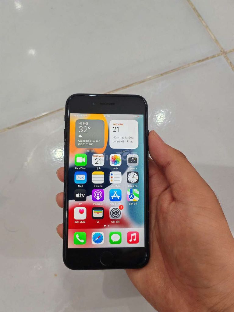 Apple iPhone 7 32GB Đen zin. Mua bán Điện thoại tại Quận Ninh Kiều Cần Thơ được đăng bởi Nhân Mobile NK hình 1