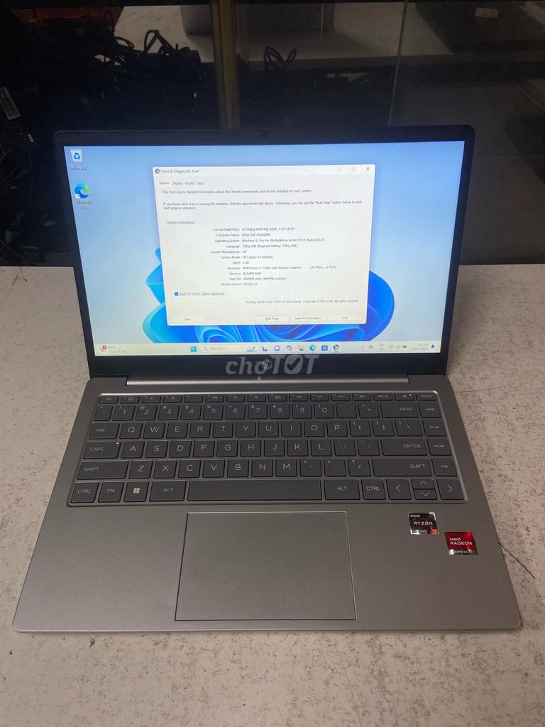 LAPTOP HP 14-em0080AU (Ryzen 3-7320U/8GB/256GB)