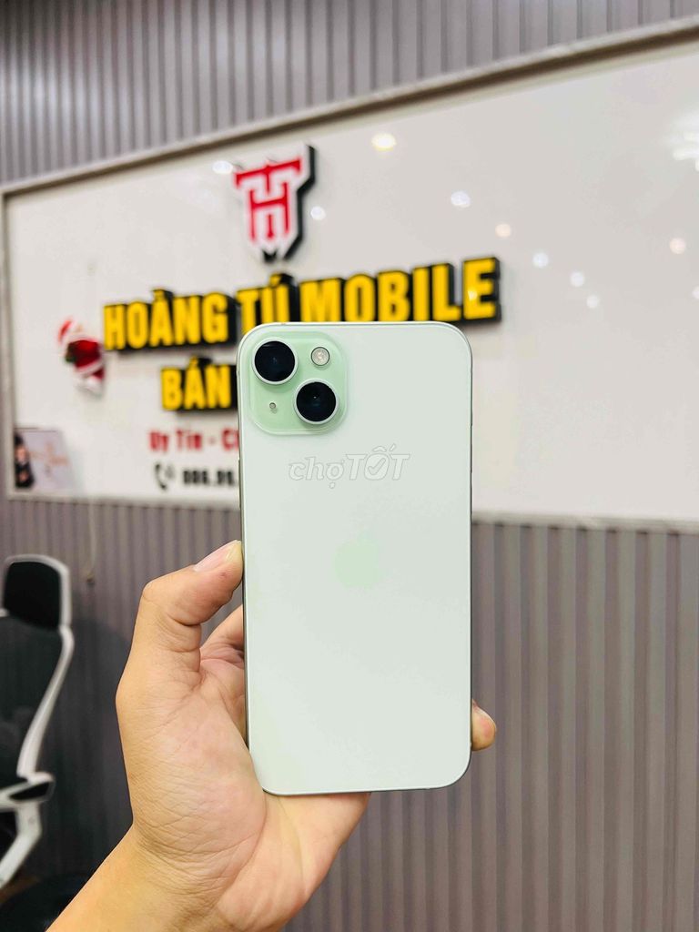 iPhone 15 Plus 128GB Xanh. Mua bán Điện thoại tại Quận Liên Chiểu Đà Nẵng được đăng bởi Hoàng Tú Mobile hình 1