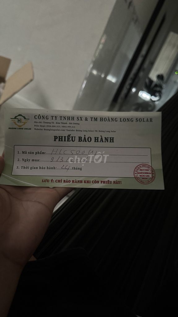 Đèn năng lượng mặt trời Hoàng Long Solar HLC500. Mua bán Đèn tại Huyện Tân Châu Tây Ninh được đăng bởi Tên chưa cung cấp hình 1