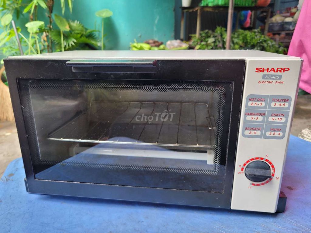 Lò nướng điện Sharp KZ-40S 8 lít Thái Lan còn đẹp😍. Mua bán Bếp, lò, đồ điện nhà bếp tại Quận 10 Tp Hồ Chí Minh được đăng bởi Old Chilli Second Hand Shop hình 1