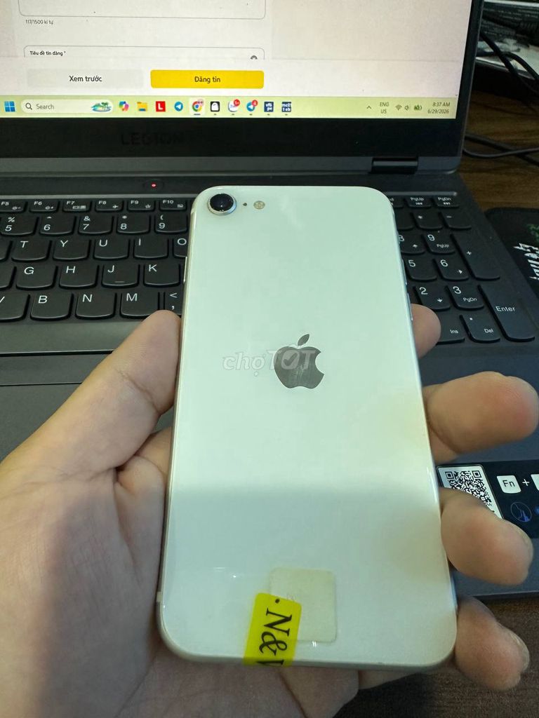 Apple iPhone SE 2020 64GB Trắng. Mua bán Điện thoại tại Quận Nam Từ Liêm Hà Nội được đăng bởi Trung hình 1