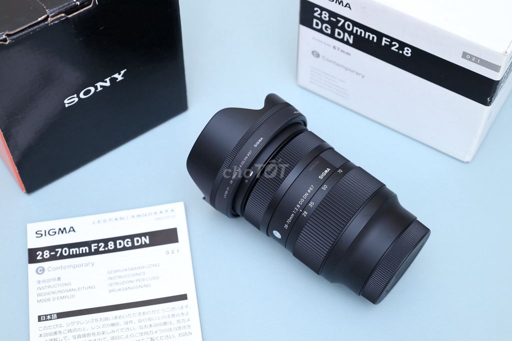Ống kính Sigma 28-70mm f/2.8 for Sony như new 100%. Mua bán Máy ảnh, Máy quay tại Thành phố Thủ Đức Tp Hồ Chí Minh được đăng bởi Minh Phi Store hình 1