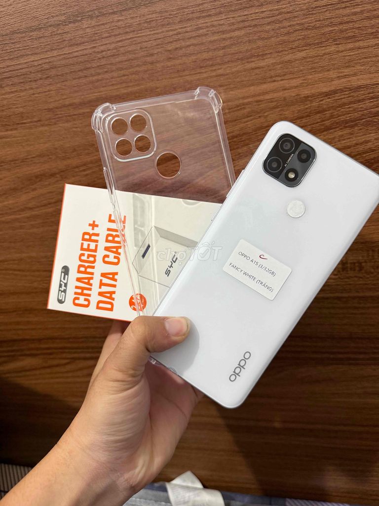 OPPO A15 3GB/32GB Trắng. Mua bán Điện thoại tại Quận Cầu Giấy Hà Nội được đăng bởi Có Ship Toàn Quốc hình 1