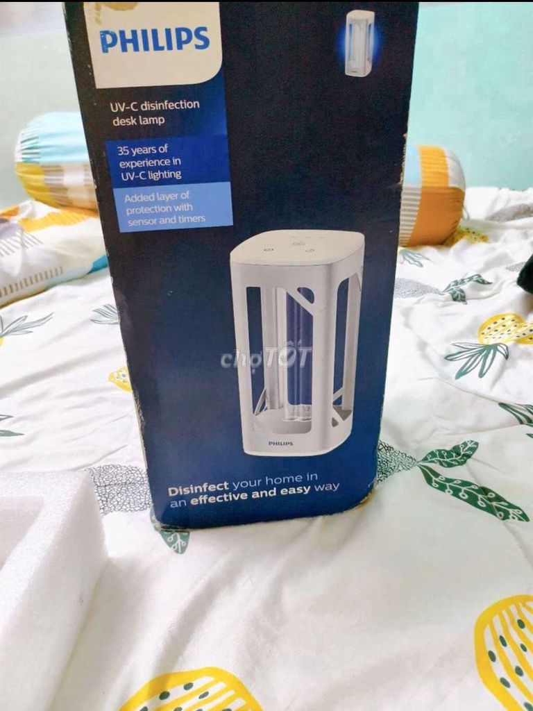 Đèn khử diệt trùng UV - C Philips Full box mới 99%