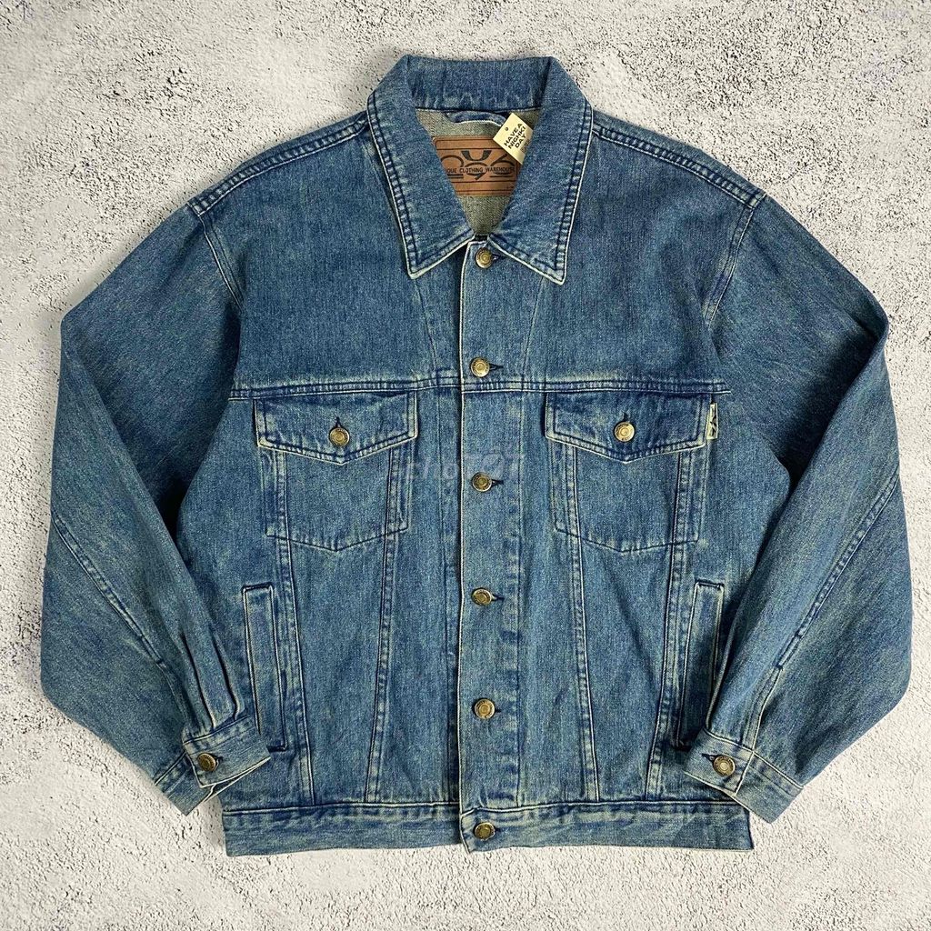 /Vintage Denim Jacket by Uniqlo/. Mua bán Quần áo tại Quận Ngũ Hành Sơn Đà Nẵng được đăng bởi Bạch Lê Hoàng hình 1