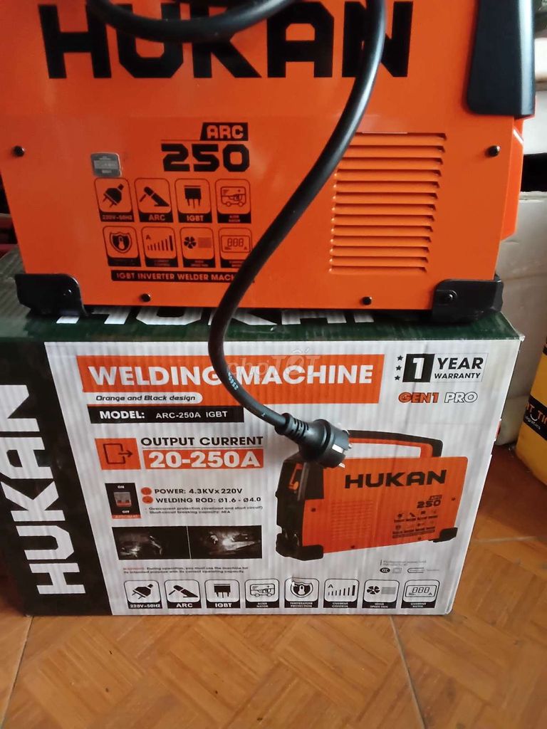 Máy hàn Hukan ARC-250A IGBT. Mua bán Đồ chuyên dụng, Giống nuôi trồng tại Huyện Đức Trọng Lâm Đồng được đăng bởi Nguyễn Linh hình 1
