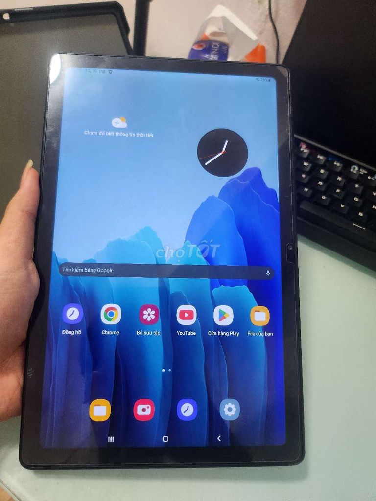 Samsung Galaxy Tab A7 Xám. Mua bán Máy tính bảng tại Quận Cầu Giấy Hà Nội được đăng bởi Sơn Đỗ hình 1