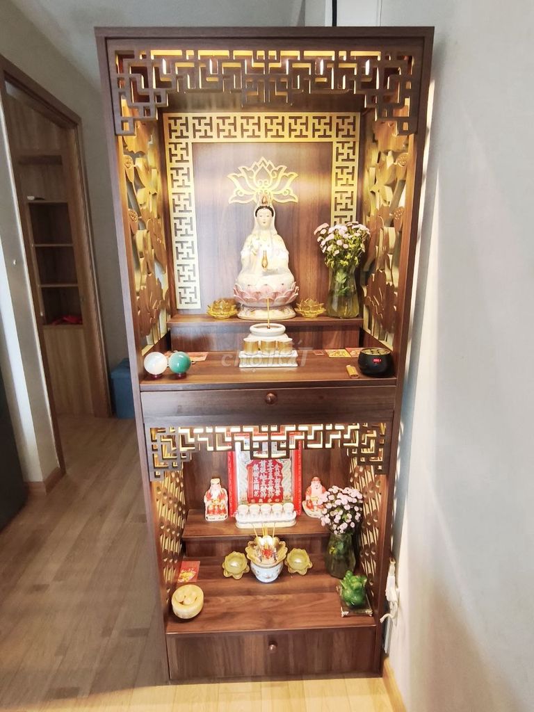 Tủ Thờ 2 Tầng Hiện Đại Gỗ MDF Phủ. Mua bán Tủ, kệ gia đình tại Quận 6 Tp Hồ Chí Minh được đăng bởi Linh Linh hình 1