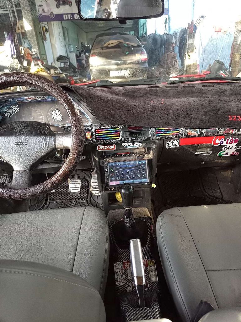 Mazda 323 Trắng 2000km. Mua bán Ô tô tại Huyện Krông Pắc Đắk Lắk được đăng bởi hau  hình 11