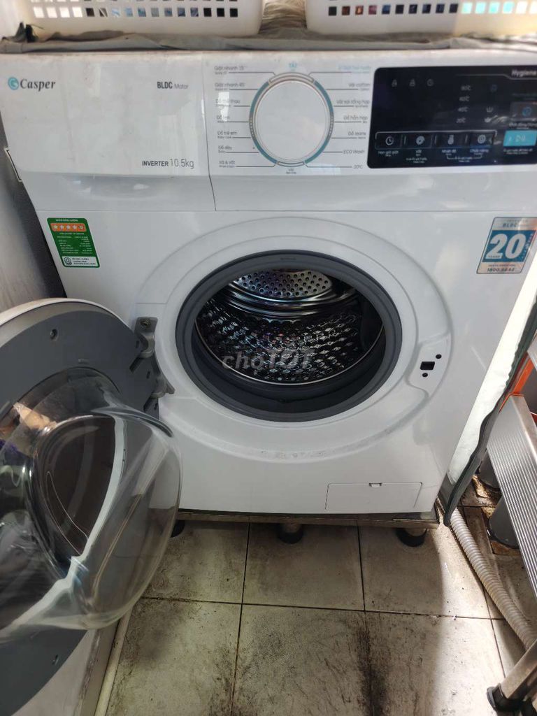 Máy giặt Casper 10.5kg Trắng. Mua bán Máy giặt tại Thành phố Thủ Đức Tp Hồ Chí Minh được đăng bởi Tin Tin hình 1