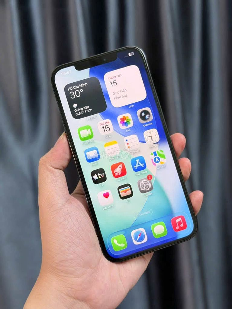Apple iPhone 12 Pro Max 128GB Xanh Đã thay màn GX OLED. Mua bán Điện thoại tại Quận Tân Phú Tp Hồ Chí Minh được đăng bởi Hội Đồ Điện Tử hình 1