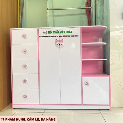 🧸 TỦ QUẦN ÁO TRẺ EM – NHỎ XINH, AN TOÀN, DỄ THƯƠNG. Mua bán Tủ, kệ gia đình tại Quận Cẩm Lệ Đà Nẵng được đăng bởi Nội Thất Nhựa Đài Loan Việt Phát
