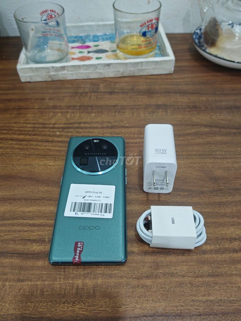 Oppo Find X6 5G Xanh 16/512 sạc 80w có ship COD. Mua bán Điện thoại tại Quận Hoàng Mai Hà Nội được đăng bởi Trần Ngọc Hiếu hình 1