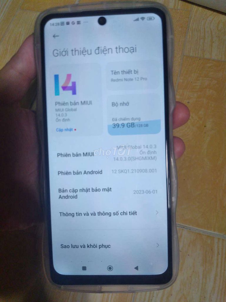 Xiaomi 12 Pro 128GB thanh lý về quê đón tết