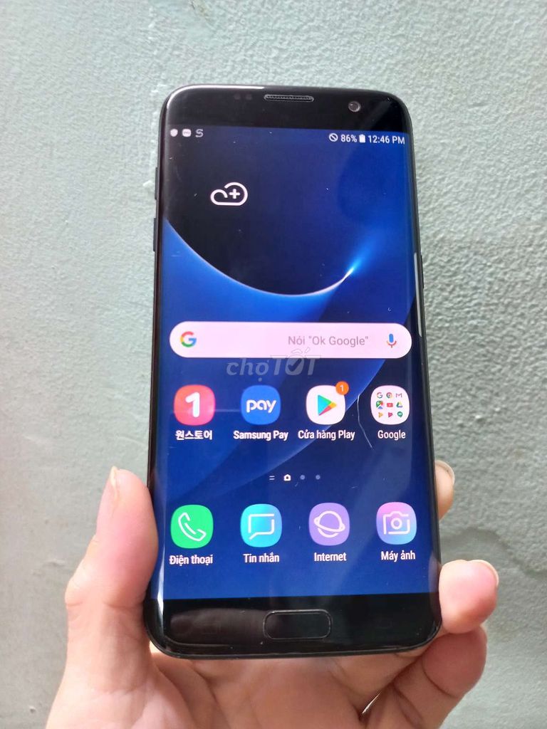 Samsung S7 Edge 4GB/128GB Đen. Mua bán Điện thoại tại Quận 8 Tp Hồ Chí Minh được đăng bởi Phượng saigon hình 1