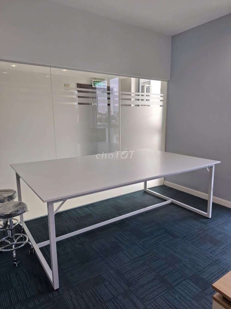 Bàn họp chân sắt. Mua bán Bàn ghế tại Thành phố Thủ Đức Tp Hồ Chí Minh được đăng bởi Vân Decor hình 4