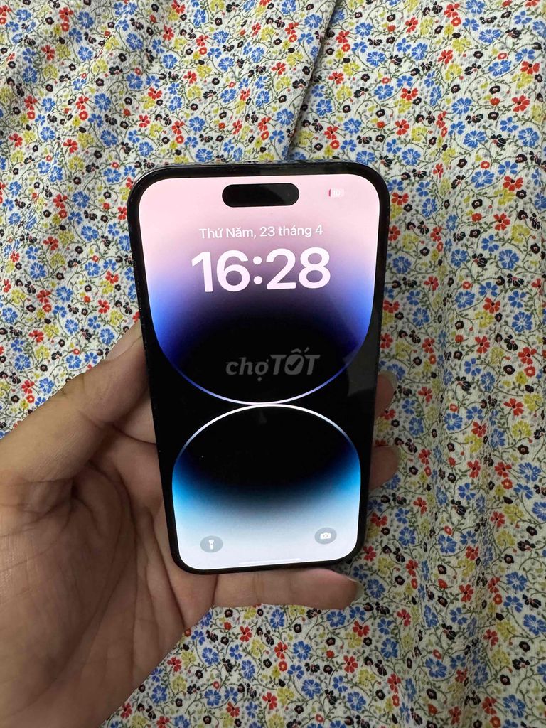 iPhone 14 Pro 256GB QT 120mhz truetone face id ok. Mua bán Điện thoại tại Thành phố Thủ Đức Tp Hồ Chí Minh được đăng bởi bin  hình 1