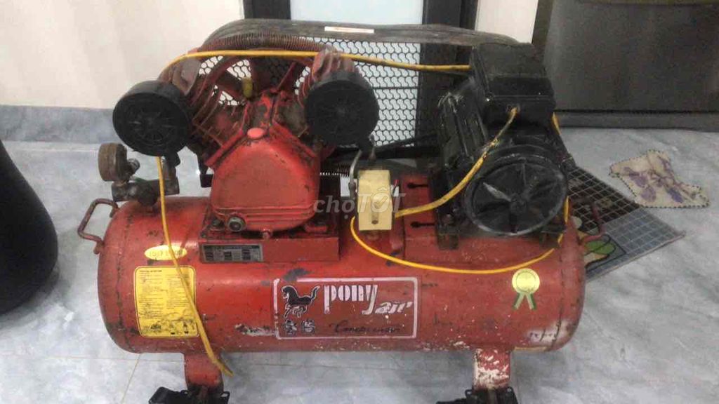 Máy nén khí Pony Air Đỏ. Mua bán Đồ chuyên dụng, Giống nuôi trồng tại Thành phố Thái Bình Thái Bình được đăng bởi Văn Toản Đỗ hình 1