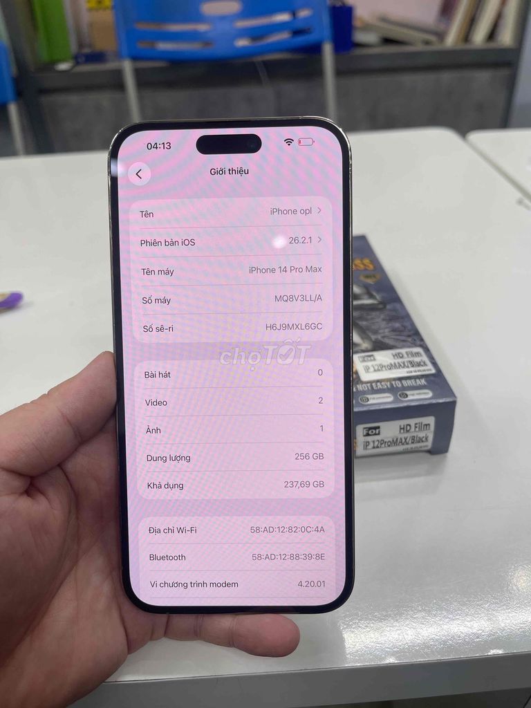 Apple iPhone 14 Pro Max 256GB Vàng. Mua bán Điện thoại tại Quận Cầu Giấy Hà Nội được đăng bởi Táo Zin Hà Nội hình 1