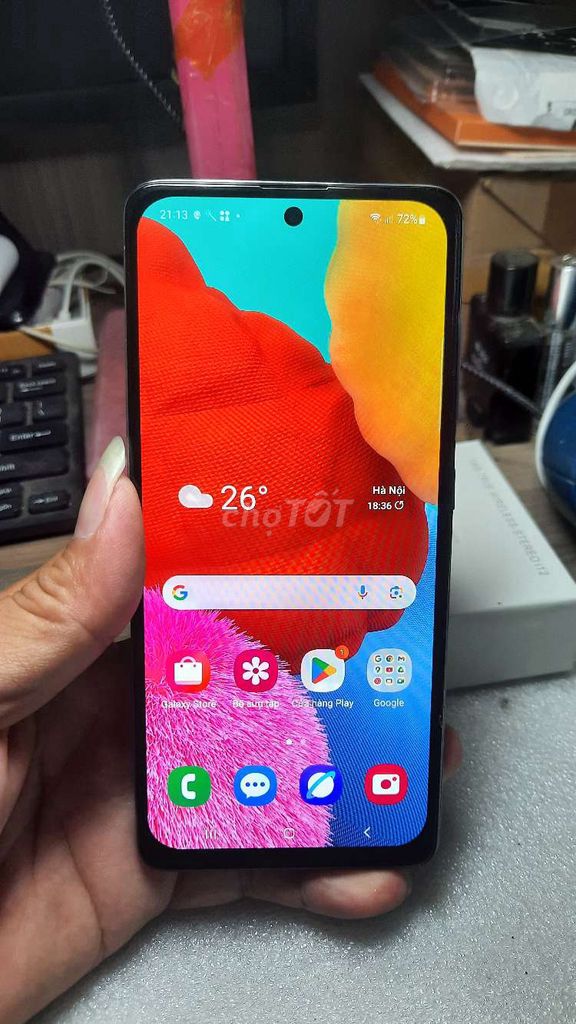 Samsung Galaxy A51 128GB trắng. Mua bán Điện thoại tại Quận 5 Tp Hồ Chí Minh được đăng bởi linhkiengiarePT79 hình 1