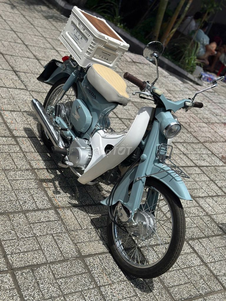 Honda Cub сине-серый