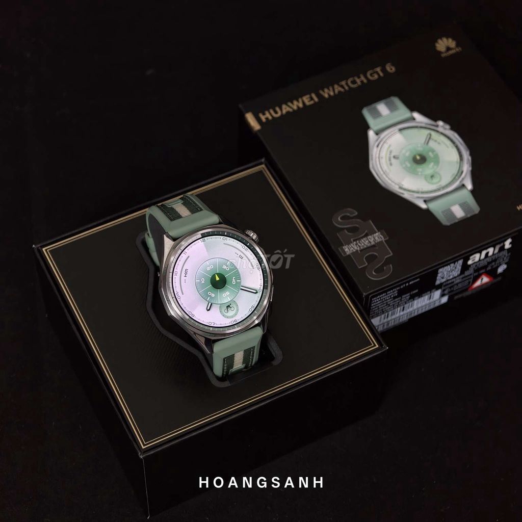 Huawei Watch GT 6 Xanh 46mm Chính Hãng Fullbox . Mua bán Thiết bị đeo thông minh tại Quận 11 Tp Hồ Chí Minh được đăng bởi HOÀNG SANH hình 1